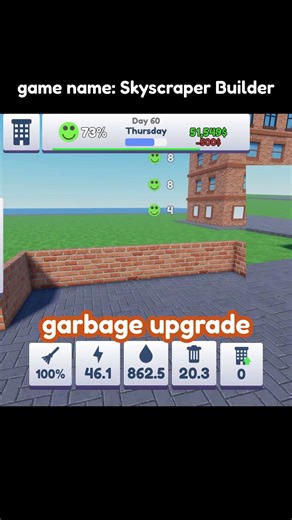 Skyscraper builder limits! #roblox #robloxgames #gametesting #gamedevelopment #gamedesign