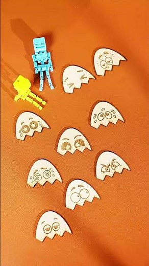 Which one matches your mood today? 😄😜😱# longerray5 #laserengraving #lasercutting #emojicrafts