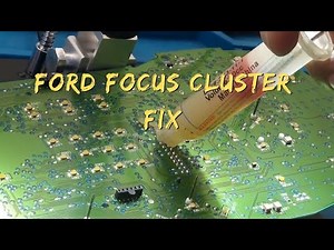 Ford Focus Intermittent Start cluster repair