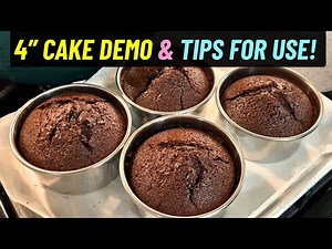 Tried These Small 4" Cake Pans – Here's How They Worked! With TIPS!