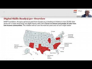 Increasing Seniors' Digital Literacy With Live AARP Classes