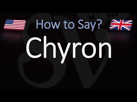 How to Pronounce Chyron? (CORRECTLY)