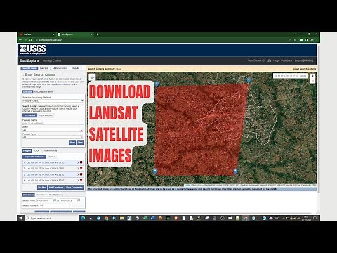 How to Download Landsat 4, 5, 7, 8 and 9 Satellite Images from USGS EarthExplorer Website