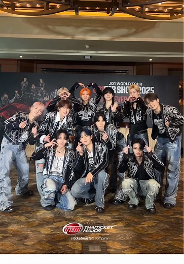 JO1 WORLD TOUR 2025: คอนเสิร์ตในกรุงเทพฯ