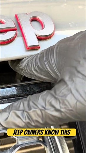How to Open the Hood on a Jeep Grand Cherokee #shorts #jeep