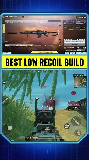 LOW RECOIL + FAST KILLING M13 GUNSMITH CODM BR #shorts #codm #callofduty #callofdutymobile