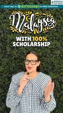 Malaysia Scholarship Guide 2026 for Indian Students | UG & Masters #studyinmalaysia #scholarships