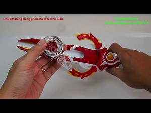 Con quay Nado phần 6 (Infinity Nado 6) - Bạo Diễm Chiến Hùng (dòng nâng cấp ánh sáng)