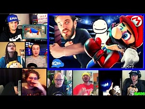 SMG4: Mario VS Youtubers Reactions Mashup
