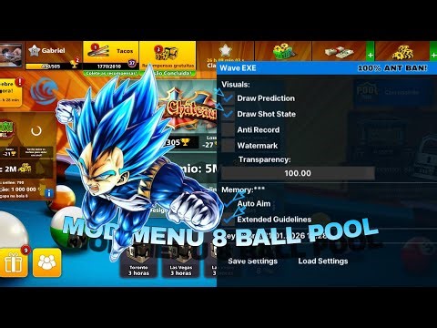 NEWEST UPDATED MOD MENU FOR 8 BALL POOL 2026! 🇧🇷🎯 8 BALL POOL VIP HACK FOR ANDROID / IOS 100% ANT...
