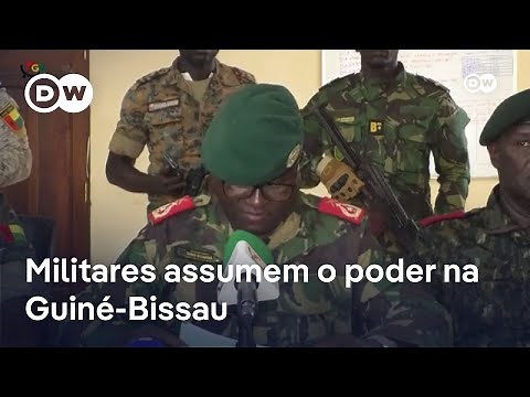 Golpe de Estado na Guiné-Bissau: Militares assumem o poder