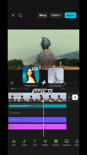 Sam on Instagram: "Comment “cap” and i will send you the app link 🔗 - - follow for more tutorials:- @extroverthub - [stardust effect tutorial, capcut tutorial, video editing, mobile editor , trending edit tutorial ] - - #fyp #capcuteditor #reels #editing #capcuttutorial #explore #followformore #share #mobileediting #videoediting #editingtutorial"