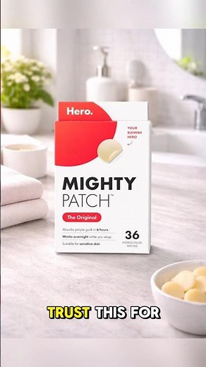This Patch Removes Pimples While You Sleep 😳✨