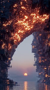 Magma Farming . . Follow if you’d like to see more!👨🏻‍💻 Shop link in bio 🖼️ DM for commissions 📩 ——————————————————- Animations designed by @archibible using Midjourney X @lumalabsai Ray2 🔗 #midjourney 🔗 #lumaai 🔗 #explorepage 🔗 #midjourneyarchitecture 🔗 #architecture 🔗 #viral 🔗 #ray2 🔗 #dreammachine 🔗 #ai 🔗 #scifi 🔗 #fantasy 🔗 #futuristic 🔗 #geology 🔗 #scifi 🔗 #cityscape 🔗 #magma | Archi Bible