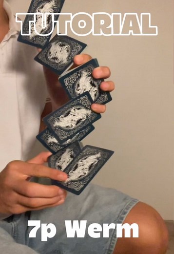 7 Packet Werm Tutorial for Cardistry Enthusiasts