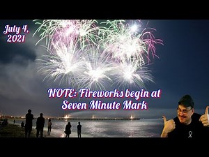 2021 Fourth Of July FIREWORKS From Rockaway Beach Queens New York (July 4, 2021)