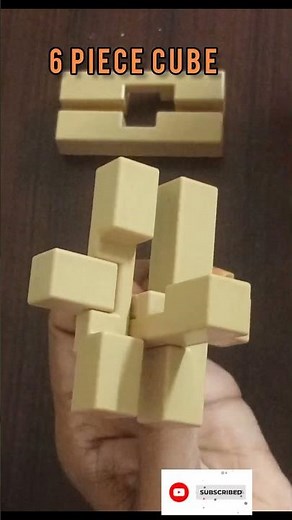 Easy way to solve 6 piece puzzle | wooden cross | wooden box