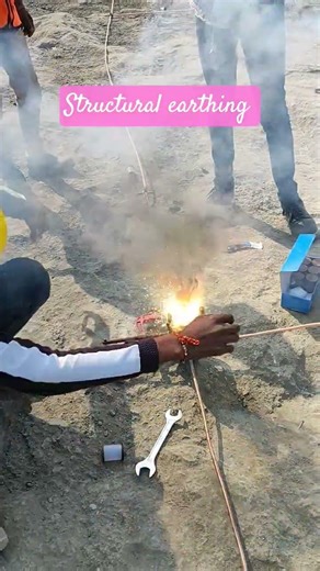 Structural earthing in highrise tower #entertainment