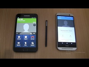 Over the Horizon Incoming call &Outgoing call at the Same Time Samsung Note 1 black+HTC M8