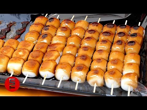 Japanese traditional food DANGO / Japan Street Food