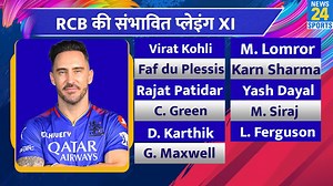 324K views · 9.6K reactions | RCB Vs RR Eliminator : सबसे बड़े मैच के लिए Kohli ने खूंखार Playing XI बनाई, सीक्रेट रणनीति बाहर आई #rcbvsrr #viratkohli #ipl2024 #news24sports | News24 Sports | Facebook