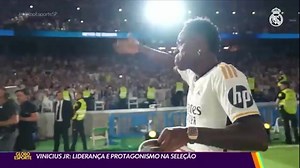 Vinícius JR: liderança e protagonismo na Seleção