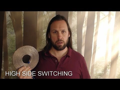 High Side Inductive Switching with a N-Mosfet