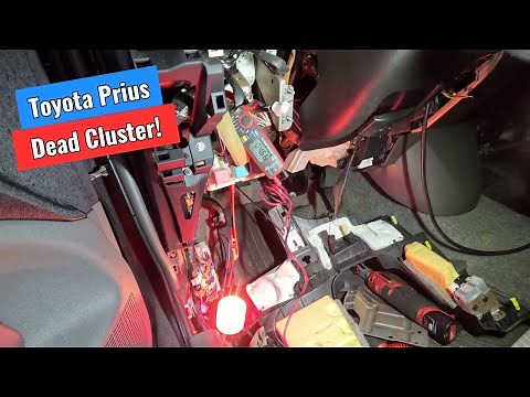 2008 Toyota Prius - Dead Cluster! Diag & Fix!