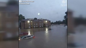 Time-lapse video shows devastating extent of flooding in Houston