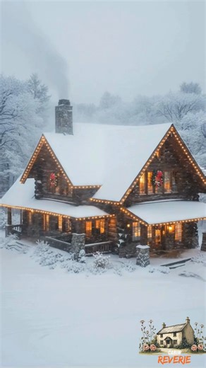 18K views · 1.4K reactions | Luxury Christmas Blizzard Cabin: Heavy Snow & Warm Lights Experience the ultimate cozy refuge. This luxurious cabin, brilliantly lit against a swirling blizzard, offers a warm and magical Christmas escape amidst the snow. #CabinLife #NatureEscape #AutumnVibes #CozyCabin #Getaway #OutdoorLiving #Wanderlust #Christmas #love #cottagecore | Cabin Reverie | Facebook