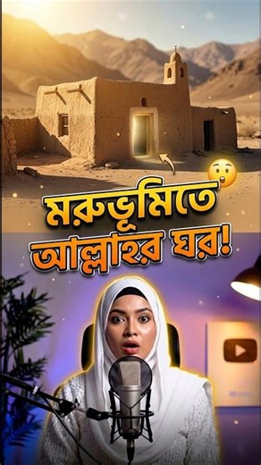 A small mosque in the desert, beautifully prepared for prayer. 🤍🕌#Mosque #Desert #Faith #Blessed