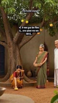 माँ, ये पका हुआ बेल मिला है… आज इसका पना बना लेते हैं…