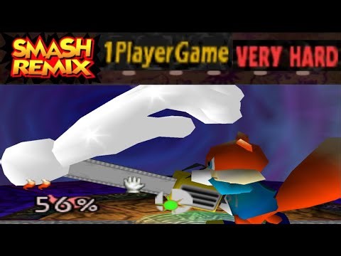 Smash Remix - Classic Mode Gameplay with Giant Conker (VERY HARD)