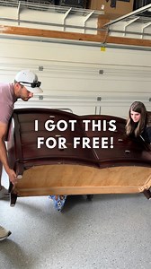 Can you believe this was FREE!? 😍 Furniture flipping - modern dresser makeover DIY #dressermakeover #diy #thrifted #furnituremakeover #ModernFurniture | Touch of Townsend