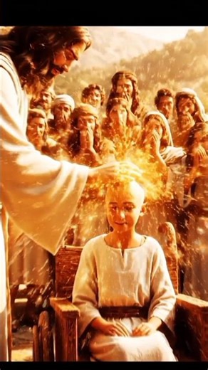 1️⃣ “Jesus Heals the Bald Girl — A Miracle Everyone Witnessed ✨”