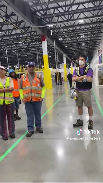 Amazon Teamsters on TikTok