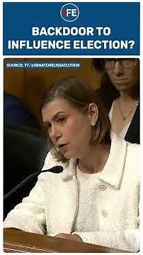 Slotkin Sounds Alarm Over Mail Voting Changes | “Don't Taint” The Postal Service #Shorts