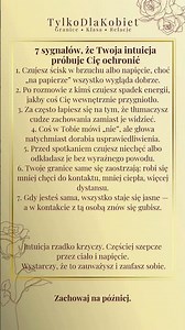 7 sygnałów, że Twoja intuicja próbuje Cię ochronić | Granice emocjonalne