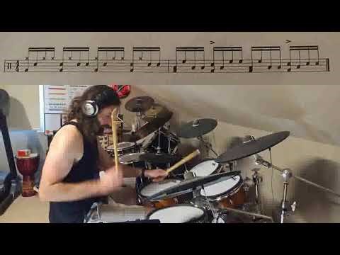 Tutorial series 24: Paradiddle Groove & Fill 7