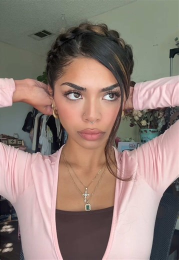 Loved this braided headband style💕 #hairstyle #hairinspo | hairstyles ideas