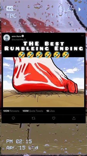The Best Rumbleing Ending 🤣🤣 #anime #aot #attackontitan #shorts #chibi #viral