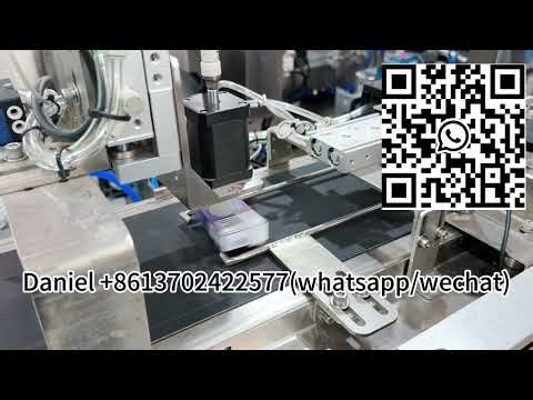 How to labeling the box by label sticking labeling machine
