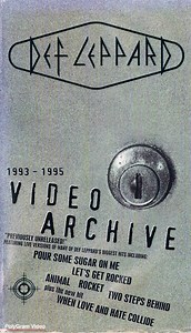 Def Leppard – Video Archive (1995, VHS)