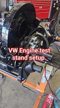 VW engine test stand setup, test your motor OUT of the car with components from Zalex Industries