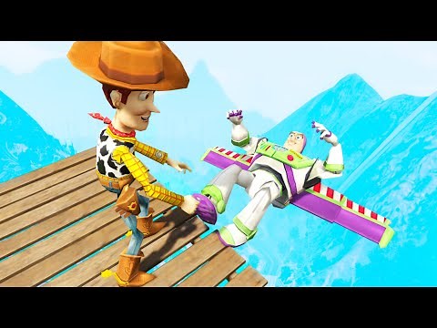 GTA 5 - Toy Story Ragdolls ep.2 (Buzz, Woody, Jessie)