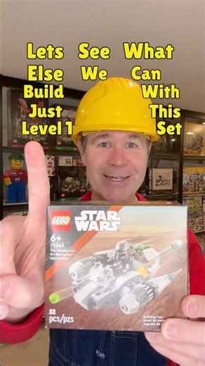 What Lego Can We Build from The Mandalorian N 1 Starfighter Microfighter Set 75363 Short