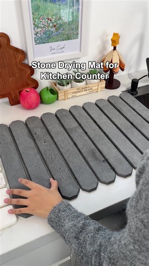 Transform Your Kitchen with a Stone Drying Mat