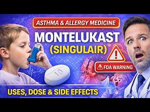 Montelukast Explained: Uses, Dosage, Side Effects & FDA Warning | Asthma & Allergy Medicine