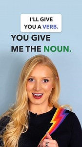 125K views · 5K reactions | Fancy a quick English test? See if you can turn these verbs into nouns! 類 | English with Lucy | Facebook