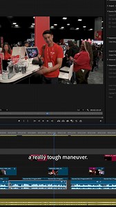 She shoots (her footage), she scores (extra frames) with Generative Extend in #PremierePro (beta). 🎉 #AdobeMAX | Adobe Video